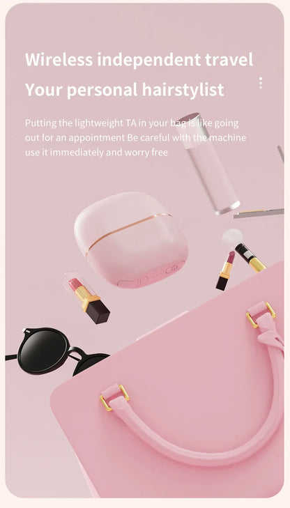 Portable Hair Straightener Brush