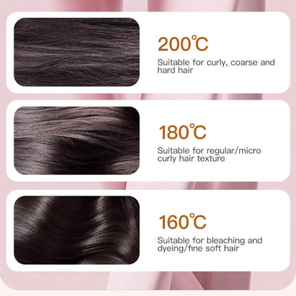 Portable Hair Straightener Brush