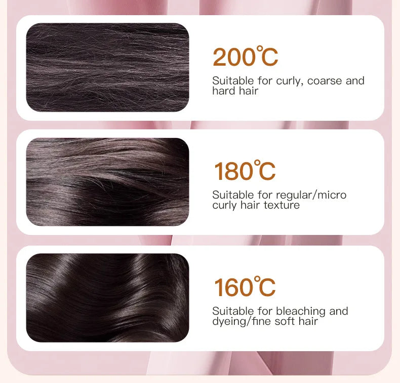 Portable Hair Straightener Brush