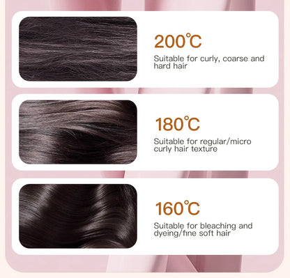Portable Hair Straightener Brush